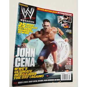WWE Magazine John Cena “4th of July Party Guide” July 2012